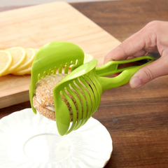 Imagem do Aço Inoxidável Handheld Kitchen Slicer, Laranja Limão Slicer, Clipe De Corte De Tomate, Fatiador De Frutas, Cortador De Cebola, Cozinha Item Acessórios