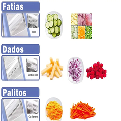 Cortador de Vegetais Manual, 5 em 1, cebola, limão, batata, cenoura, beterraba na internet