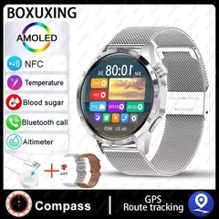 Imagem do Huawei GT4 Pro Smartwatch para homens e mulheres, GPS, Tela HD Amoled