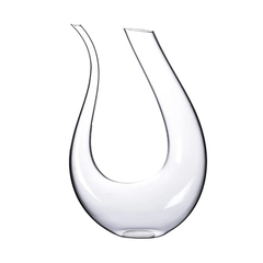 Cristal em forma de U Wine Decanter Gift Box Swan Decanter Separador Vinho Criativo