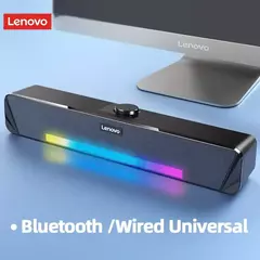 Lenovo-TS33 Alto-falante com fio e Bluetooth 5.0, Barra de som 360 surround - Cozinha Temperada