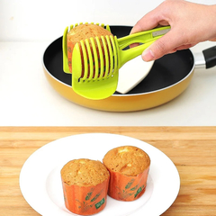 Aço Inoxidável Handheld Kitchen Slicer, Laranja Limão Slicer, Clipe De Corte De Tomate, Fatiador De Frutas, Cortador De Cebola, Cozinha Item Acessórios na internet