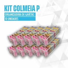 KIT 10 COLMEIAS ORGANIZADORAS P 10X12X35 P/ ROUPAS PEQUENAS