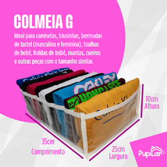 KIT 6 COLMEIAS 3M + 3G P/ CAMISETAS / CUECAS BOXER / FRALDAS - comprar online