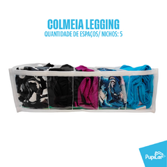 KIT 10 COLMEIAS ORGANIZADORAS LEGGING 10X15X35 - PUPILAR - PUPILAR - COLMEIAS E UTILIDADES