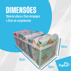 COLMEIA ORGANIZADORA M (10X15X35) P/ FRALDAS/CUECAS/BODYS - comprar online