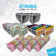 KIT PUP TOP 10 COLMEIAS 4P / 2M / 2G / 2 JEANS - PUPILAR