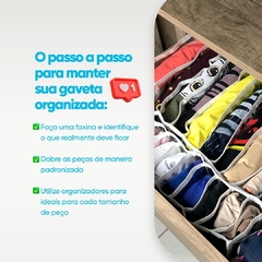 COLMEIA ORGANIZADORA M (10X15X35) P/ FRALDAS/CUECAS/BODYS