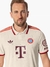 Camisa Bayern de Munique 2024/25 Terceira - Adidas UCL Kit com design em bege e detalhes bordô.