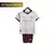 Kit Infantil Manchester City II 23/24 - Puma - Branco com detalhes em vinho e laranja