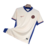 Chelsea Away Kit 2024/25 Nike - Camisa Reserva em Guava Ice com detalhes em laranja e azul.