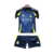 Kit Infantil Al-Nassr Reserva II Nike 24/25 - Azul marinho e amarelo - Cristiano Ronaldo