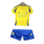 Kit Infantil Al-Nassr Titular I Nike 24-25 - Amarelo com detalhes em azul - Cristiano Ronaldo