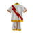 Kit Infantil Rayo Vallecano I 23/24 Umbro - Branco com detalhes em amarelo e vermelho - buy online