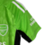 Image of Kit Infantil Arsenal Goleiro Adidas 23/24 - Verde com detalhes em branco