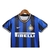 Kit Infantil Inter de Milão I Retrô 09/10 - Nike - Azul com detalhes em preto e branco na internet