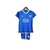 Kit Infantil Leicester City I 23/24 - Adidas - Azul com detalhes em branco e dourado