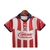 Kit Infantil Chivas Guadalajara I 23/24 - Puma - Vermelho com detalhes em azul e branco na internet