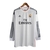 Camisa Retrô Real Madrid I 13/14 manga longa - Masculina Adidas - Branca com detalhes em cinza e laranja