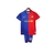 Kit Infantil Barcelona I Retrô 08/09 - Nike - Azul e vermelho com detalhes em amarelo