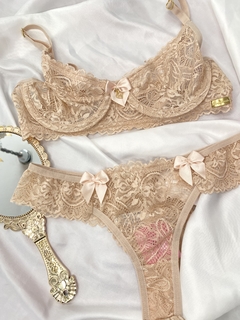 Conjunto Andressa nude - ROSA CHAMPANHE LINGERIE