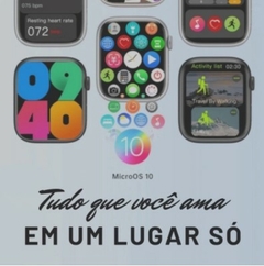 Lançamento 2024 15 Pro W28 Watch 8 Original Série 8 44mm Tela 2,13 nfc, siri + Brindes na internet