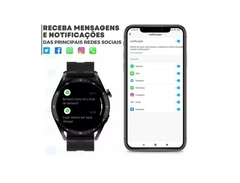 Smartwatch Inteligente Gt3 Max Redondo Para Homens Mulheres na internet