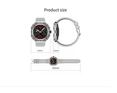 Relógio Smartwatch Redondo Ios/android Lançamento C/brindes na internet