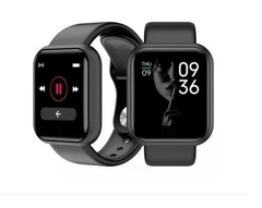 Kit com 2 Relógio Inteligente SmartWatch iOS Android Bluetooth Troca Pulseira Mult-Funções - comprar online