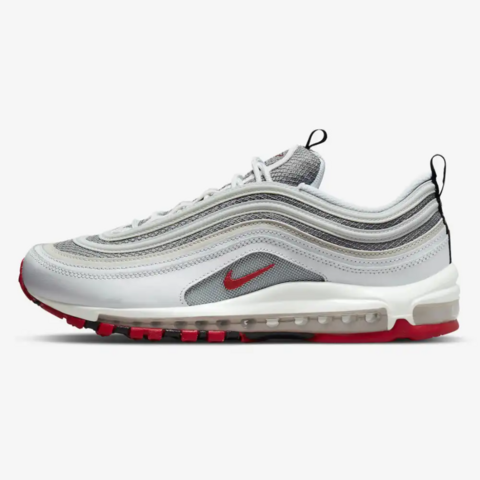 Air max 97 white red tick best sale