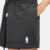 Shorts pretos Nike X Fear of God com detalhes em malha e logo da NBA.