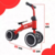 Andador Bicicleta Equilibrio Infantil Sem Pedal 4 Rodas Bebe - comprar online