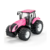 Trator de Brinquedo Miniatura New Holland T8 Rosa