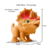 Dinossauro Little Dino Triceratops 21cm Bambola - comprar online