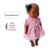 Boneca Sapekinha Negra Primeiros Sons com 33 cm, Milk Brinquedos - comprar online