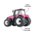 Trator de Brinquedo Miniatura New Holland T8 Rosa - loja online