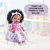 Boneca Angelina Negra Collezione 48 cm com Mamadeira Milk - loja online