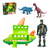 Brinquedo PlaySet Avião Dinopark com Acessórios Dinossauros