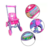 Carrinho Boneca Infantil Rosa Baby Car Florzinha Brinquedo - comprar online