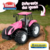 Imagem do Trator de Brinquedo Miniatura New Holland T8 Rosa