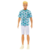 Boneco Ken Fashionista Loiro Camiseta Cacto Bermuda Branca