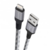 Cabo USB Lightning Nylon Reforçado 1,5mt Titanium Resistente