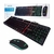 Kit Mouse e Teclado Gamer Exbom BK-G550 LED RGB - Monteiro Store