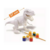 Dinossauro Rex De Brinquedo Infantil Para Colorir + 6 Tintas - loja online