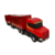 Brinquedo Caminhão Carreta Bi-Trem Bau Madeira - comprar online