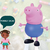 Imagem do Kit 2 Bonecos Infantis Vinil Peppa e George Peppa Pig