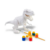 Dinossauro Rex De Brinquedo Infantil Para Colorir + 6 Tintas