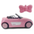 Carrinho Barbie Controle Remoto Style Car Conversivel