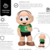 Kit Boneco Cebolinha e Mascote Bidu Turma da Monica Vinil - loja online