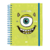 Caderno Smart Colegial Disney Monstros S.A Mike Wazowski